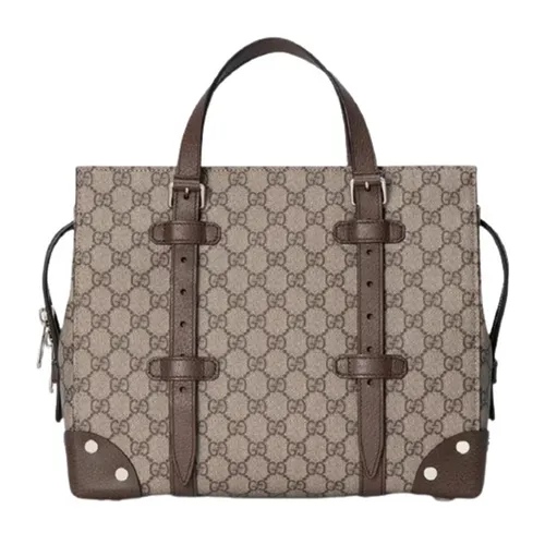 Túi Tote Nữ Gucci GG Beige ‎643814-92TDN-8358 Màu Be Nâu
