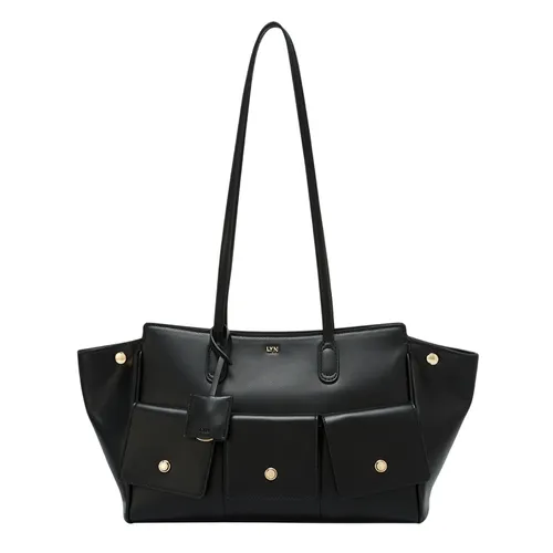Túi Tote Nữ Lyn Rockcake Tote Bag Black LL25FBT605 Màu Đen