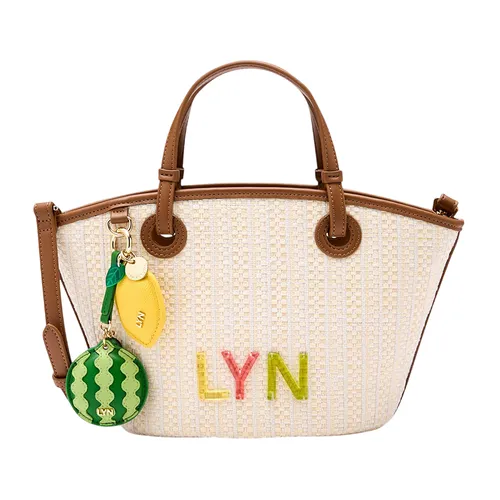 Túi Tote Nữ Lyn Twisty Tote Bag Beige LL25CBF933 Màu Be