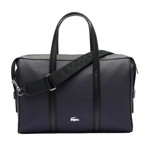Túi Xách Tay Lacoste Nilly Handbag Piqué Material NF4528Y 54G N23 Màu Đen