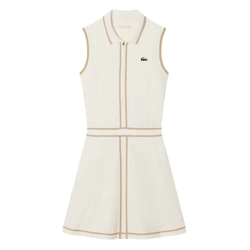 Váy Thể Thao Nữ Lacoste Women's Ultra Dry Heritage Trim Golf Dress EF8581 51 6YW Màu Trắng Size 34