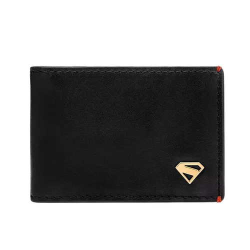 Ví Da Nam Fossil Superman x Fossil Derrick Money Clip Bifold ML4706001 Màu Đen