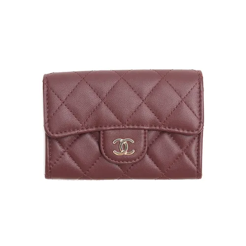 Ví Nữ Chanel O-Porte Cartes Màu Đỏ