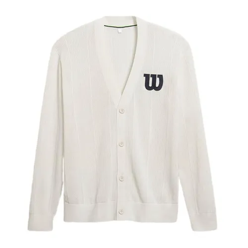 Áo Cardigan Nam Wilson Essex WM00475431GYCXS Màu Trắng Size XS