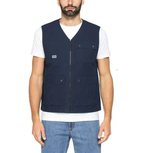 Áo Khoác Gile Nam Carrera Jeans 406T1196A Màu Xanh Navy Size M