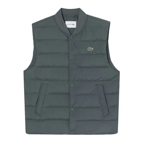 Áo Khoác Gile Nam Lacoste Sport BH982E-53N Màu Xám