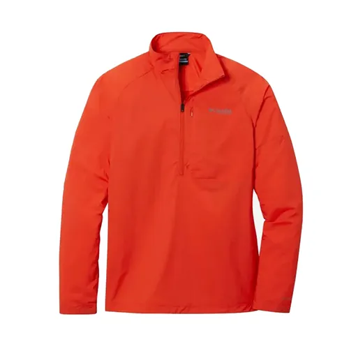 Áo Khoác Gió Nam Columbia Titan Pass™ Lightweight 1/2 Zip 2034822839 Màu Đỏ Size L