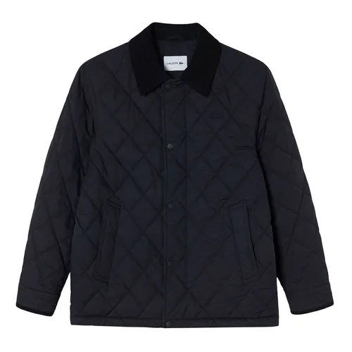 Áo Khoác Nam Lacoste Quilted Jacket BH670E HDE Màu Xanh Navy Size 48