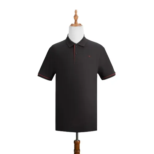 Áo Polo Nam Bally 700604-103-124 Logo B Màu Đen Size S