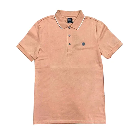 Áo Polo Nam CPS Chaps Màu Hồng Cam Size XS