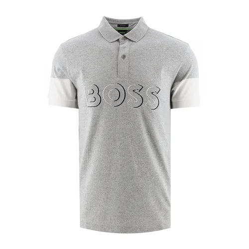 Áo Polo Nam Hugo Boss Light Pastel Grey Màu Xám Size M