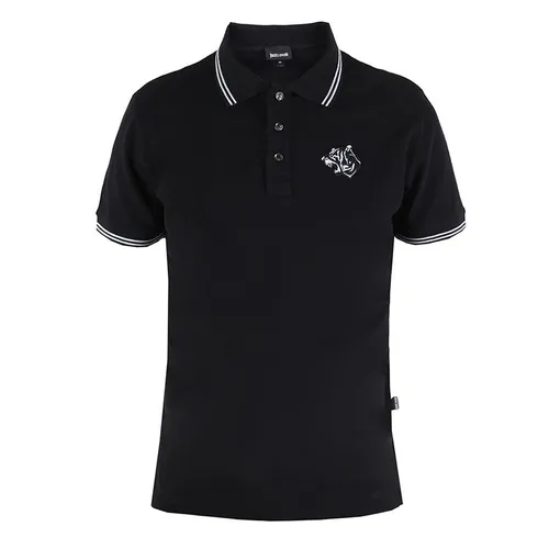 Áo Polo Nam Just Cavalli Polo Shirt CAV-S01GC0378-900 Màu Đen Size M