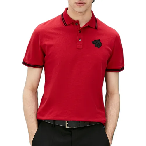 Áo Polo Nam Just Cavalli Polo Shirt Màu Đỏ Size M