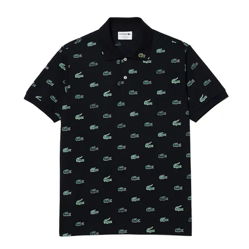 Áo Polo Nam Lacoste Classic Fit Multi Croc Original Logo L.12.12 PH3562 51 166 Màu Xanh Đen