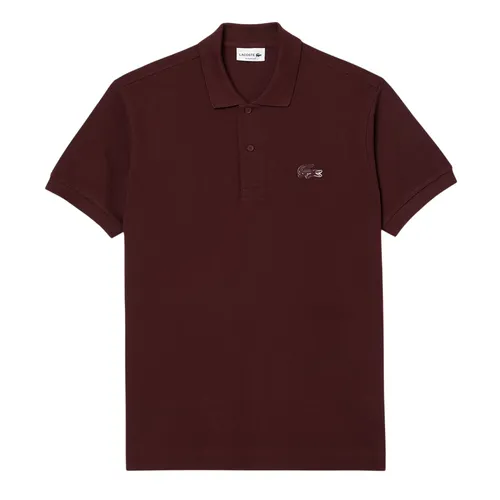 Áo Polo Nam Lacoste Classic Polo Shirt L.12.12 With Badge PH2856 BZD Màu Đỏ Đô Size 2