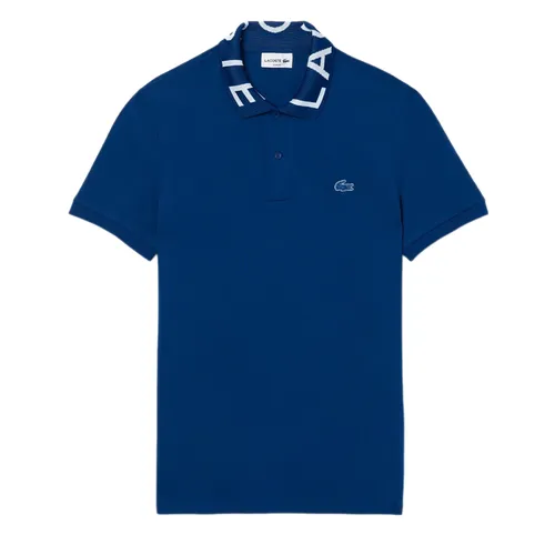 Áo Polo Nam Lacoste Men's Movement Piqué Slim Fit Polo Shirt PH0797 10 HBM Màu Xanh Navy Size 3