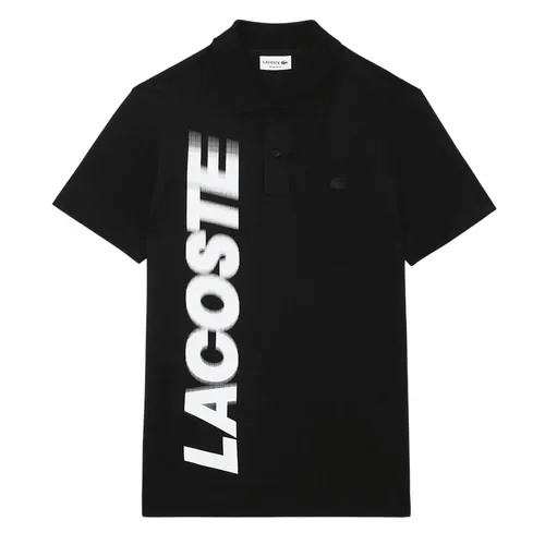 Áo Polo Nam Lacoste Men's Polo Shirt Movement Straight Fit PH6944 031 Màu Đen