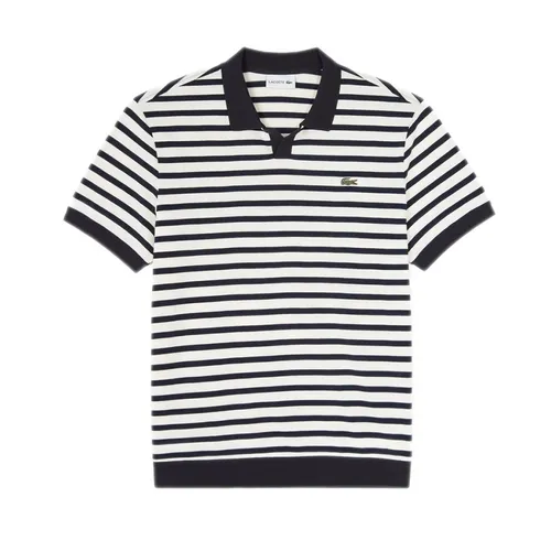 Áo Polo Nam Lacoste PH3102 55GO 166 Màu Trắng Kẻ Size 3