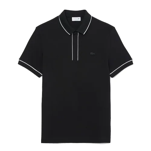 Áo Polo Nam Lacoste Regular Fit Paris Stretch Piqué Polo Shirt PH8184 031 Màu Đen Size 4