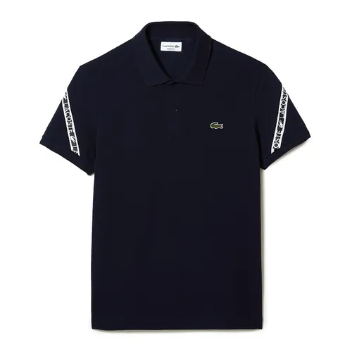Áo Polo Nam Lacoste Regular Fit Stretch Mini Piqué Fit PH9528 166 Màu Xanh Navy