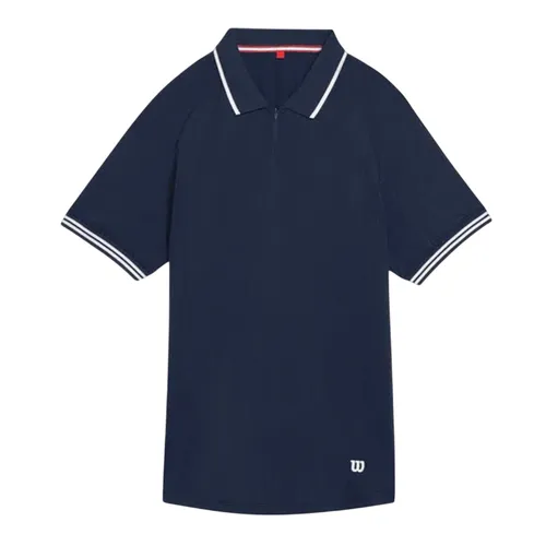 Áo Polo Nam Wilson Core Court Performance Màu Xanh Navy Size S (Form Âu)