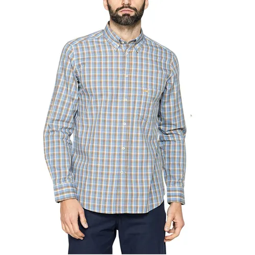 Áo Sơ Mi Dài Tay Nam Carrera Jeans 213A1230A_80K Màu Xanh Kẻ Size M