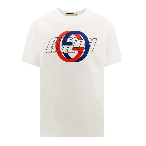 Áo Thun Nam Gucci T Shirt White Mens 771758XJF7C-9095 Màu Trắng Size S