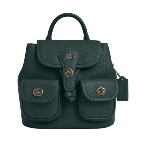 Balo Nữ Coach Hadley Backpack CBH09-QBCEH Màu Xanh Green