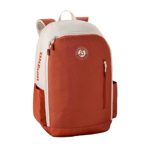 Balo Tennis Wilson Roland-Garros 2025 Team Backpack WR8045501001 Màu Kem Cam