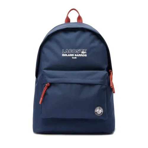 Balo Unisex Lacoste Roland-Garros Edition Backpack NU4874RG Q97 Màu Xanh Navy