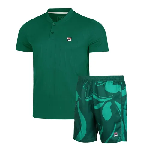 Bộ Quần Áo Nam Fila Addison Green Màu Xanh Green Size M (Form Âu)