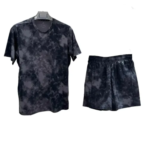 Bộ Thể Thao Nam Adidas Adicolor Jacquard Jersey Màu Đen Xám Size S