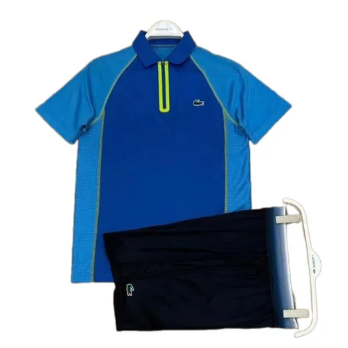 Bộ Thể Thao Nam Lacoste Tennis/Pickleball Lacoste Men's Ultra-Dry Màu Xanh Đen Size 4