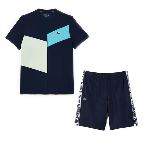 Bộ Thể Thao Nam Lacoste Tennis/Pickleball Regular Fit Seamless TH1797-52/GH9348-166 Phối Màu