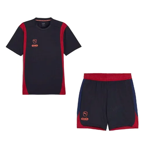 Bộ Thể Thao Nam Puma King Pro Màu Xanh Đậm Size S (Form Âu)