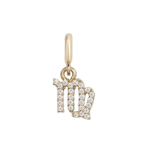 Charm Đồng Hồ Daniel Wellington Zodiac Watch Charm 12 Zodiac Signs Virgo Màu Vàng Gold