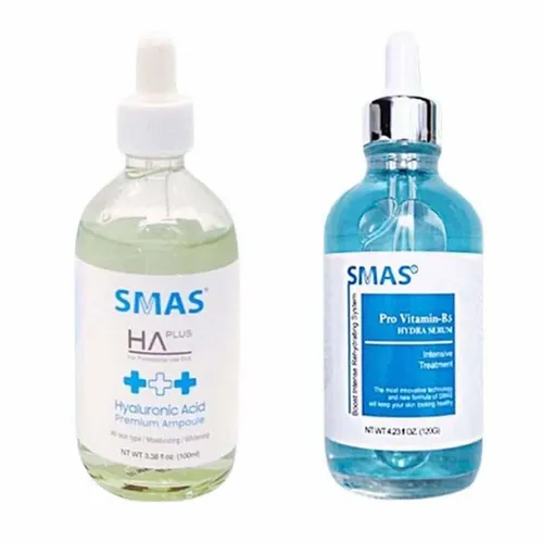 Combo Hỗ Trợ Phục Hồi Và Cấp Nước Cho Da MAS HA Plus Hyaluronic Acid 100ml + Pro Vitamin B5 120g