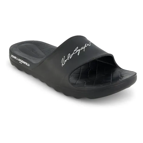 Dép Nam Karl Lagerfeld Men's One Piece Eva Pool Slide Sandal Màu Đen Size 40