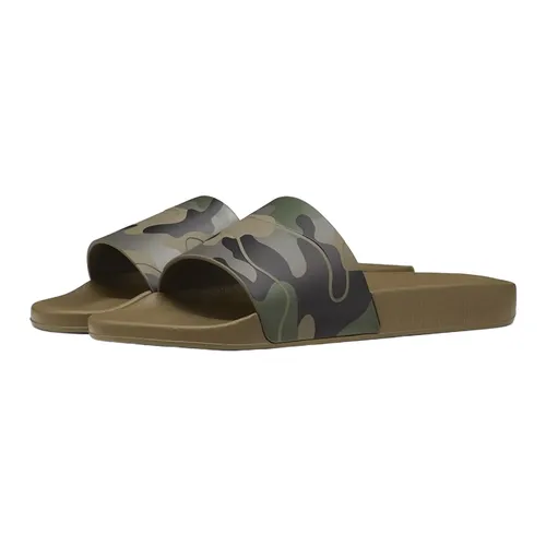 Dép Valentino Camouflage Rubber Slider Sandal Màu Xanh Green Size 41