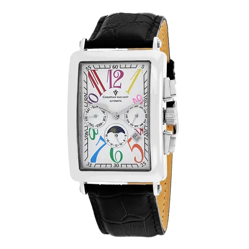Đồng Hồ Nam Christian Van Sant Men's Prodigy Watch CV9138 Màu Trắng - Đen