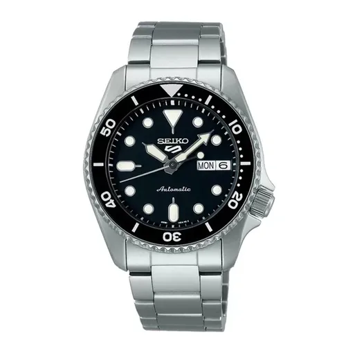 Đồng Hồ Nam Seiko 5 Sports SRPK29K1 (SRPK29) Màu Đen Bạc