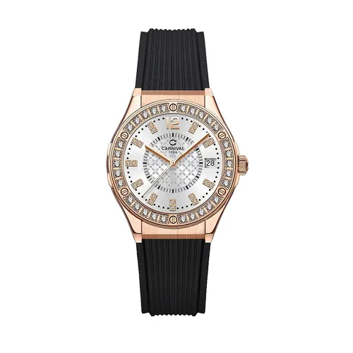 Đồng Hồ Nữ Carnival Fusion Quartz 8173L2-VH-DCS-T (8173L2) Màu Vàng Hồng