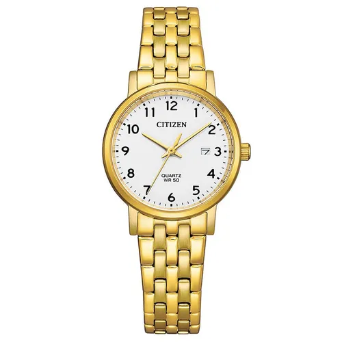 Đồng Hồ Nữ Citizen Classic Gold Tone Quartz EU6093 56A Vàng