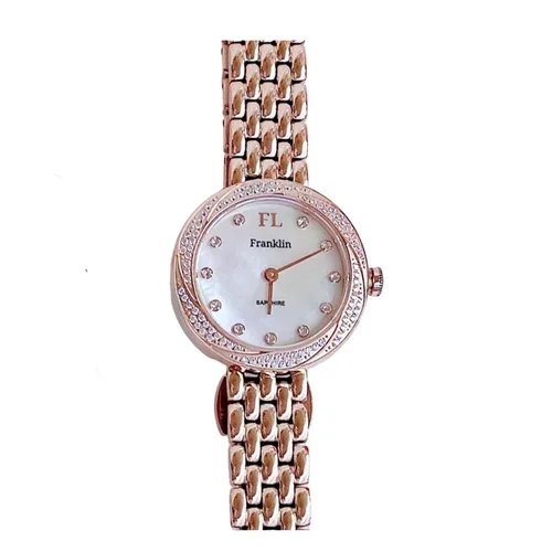 Đồng Hồ Nữ FL Franklin Watch FL41810 Màu Vàng Hồng