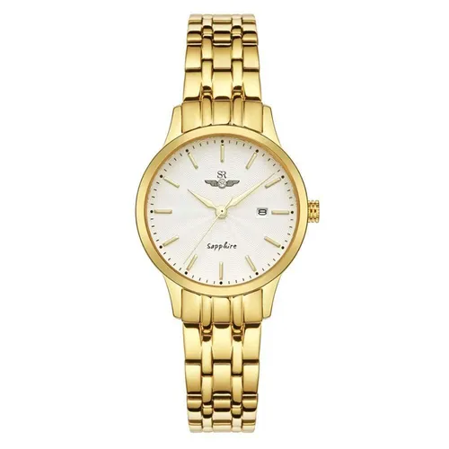 Đồng Hồ Nữ SRWATCH Timepiece TE SL1076.1402TE Màu Vàng Gold