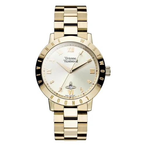 Đồng Hồ Nữ Vivienne Westwood Women's Bloomsbur Quartz Watch With Analogue Display And Stainless Steel Bracelet Gold Màu Vàng Gold