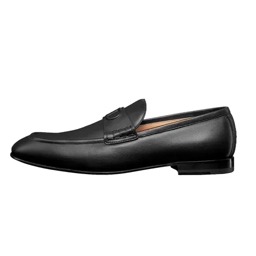 Giày Lười Nam Dior Timeless Flex Loafer Black Màu Đen Size 39.5