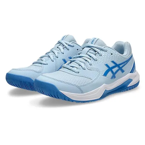 Giày Pickleball/Tennis Asics Gel Dedicate 8 Light Blue Blue Coast 1042A237-401 Màu Xanh Pastel Size 36