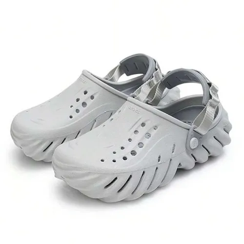 Giày Sục Nam Crocs LiteRide 360 Summer Clog Echo For Men - Atmosphere Màu Xám Khói Size 40