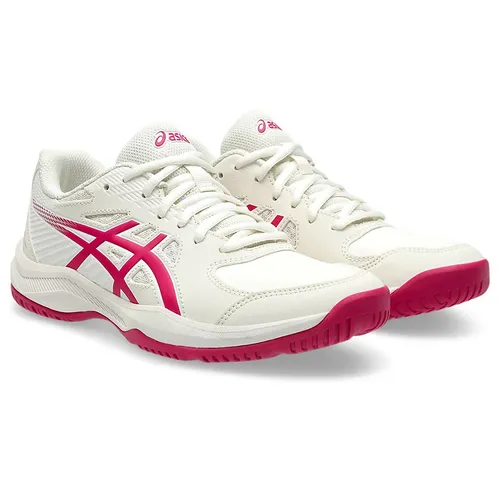 Giày Tennis/Pickleball Nữ Asics Court Slide 4 Cream Bright Rose 1042A283-101 Màu Trắng Size 35.5